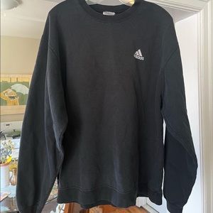 Vintage Black Adidas Sweatshirt